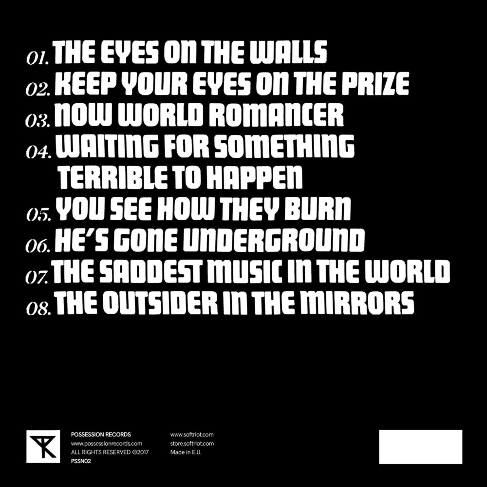 Soft Riot - The Outsider In The Mirrors | Back Cover