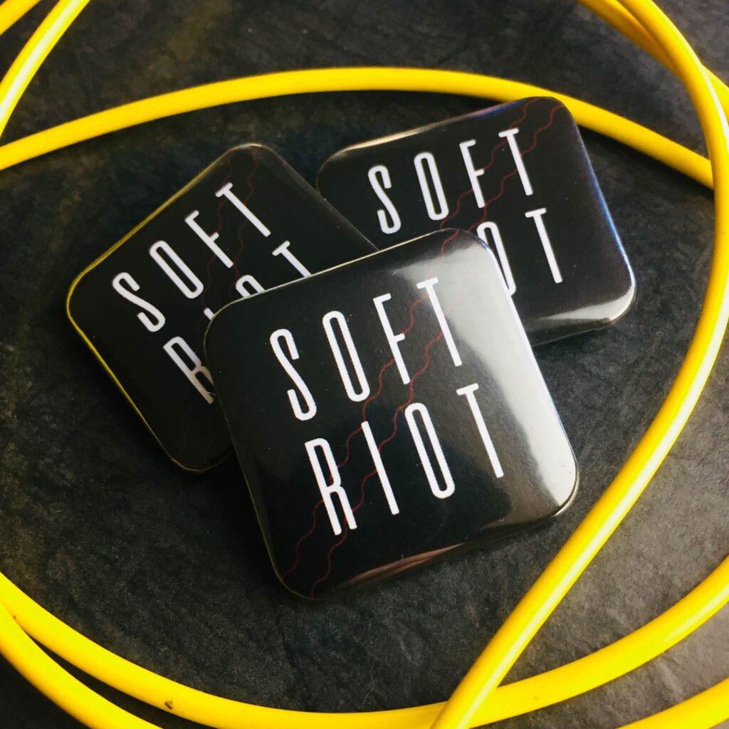 Soft Riot | 38mm Square Badges
