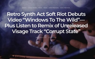 Soft Riot "Windows To The Wild" screenshot on Post-Punk.com